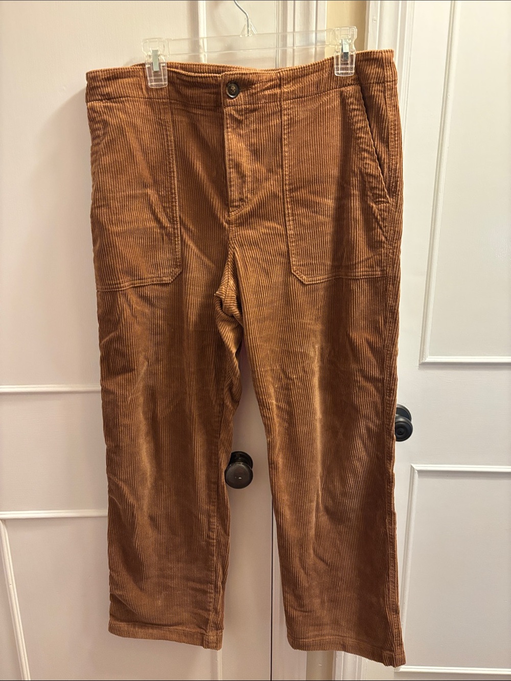 Women’s LOFT Corduroy Work Pant in Brown